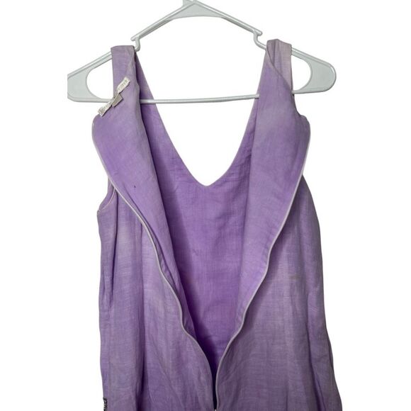 Boston Proper Lavender Purple Sequin Line. blend Mini Dress Size 10 Princess - Picture 10 of 12